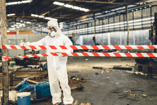 Professional Biohazard technician working in Apple Valley, MN